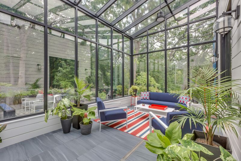 Sunroom Installation in Summer