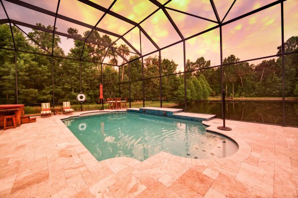 Lanai Enclosure Installation in Chesterland