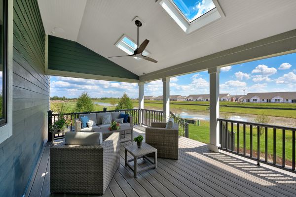 Covered Patio Installation in Chesterland